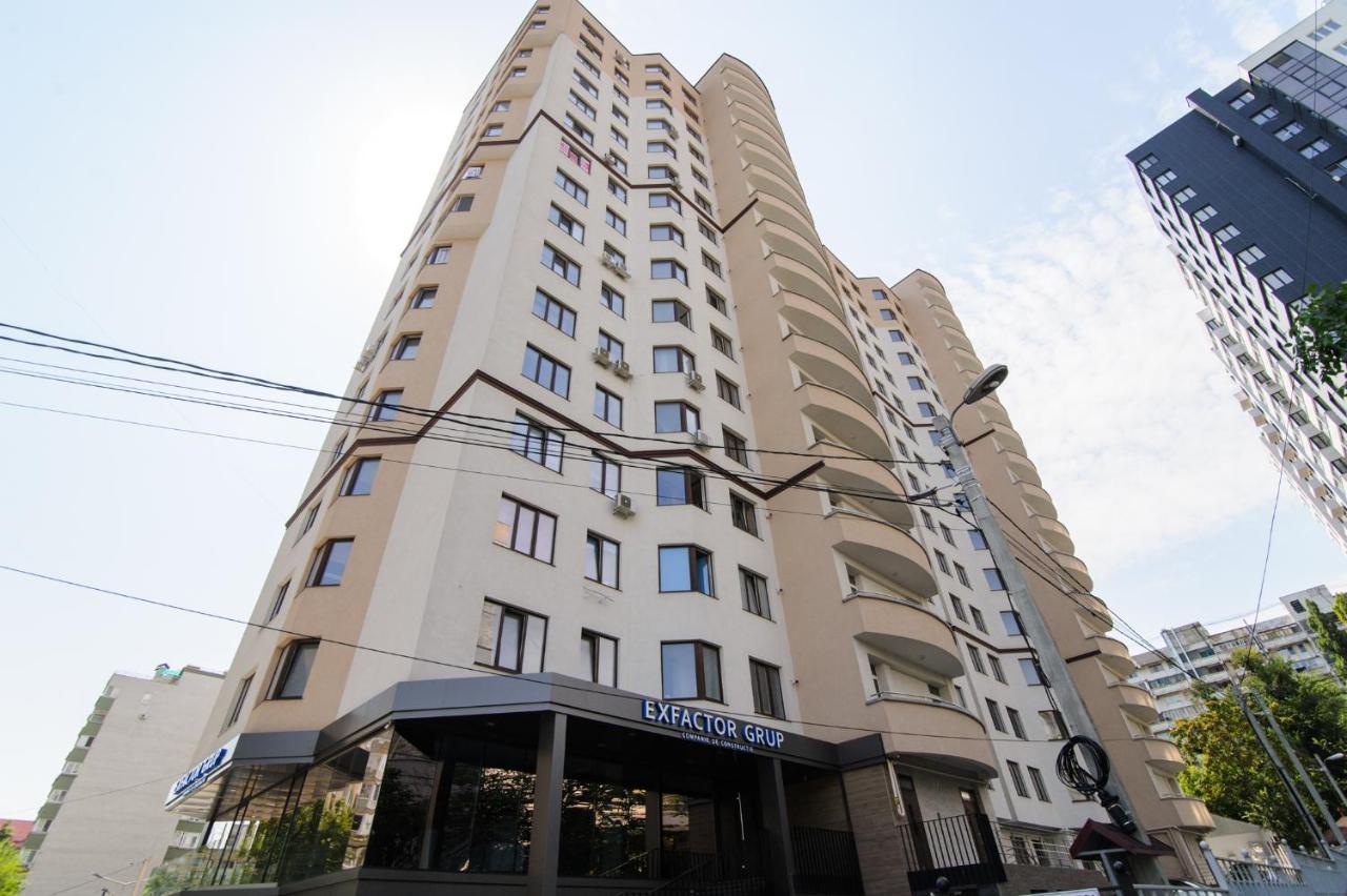 Luxury Exclusive Apartments Skyhouse Exfactor Chisinau Bagian luar foto